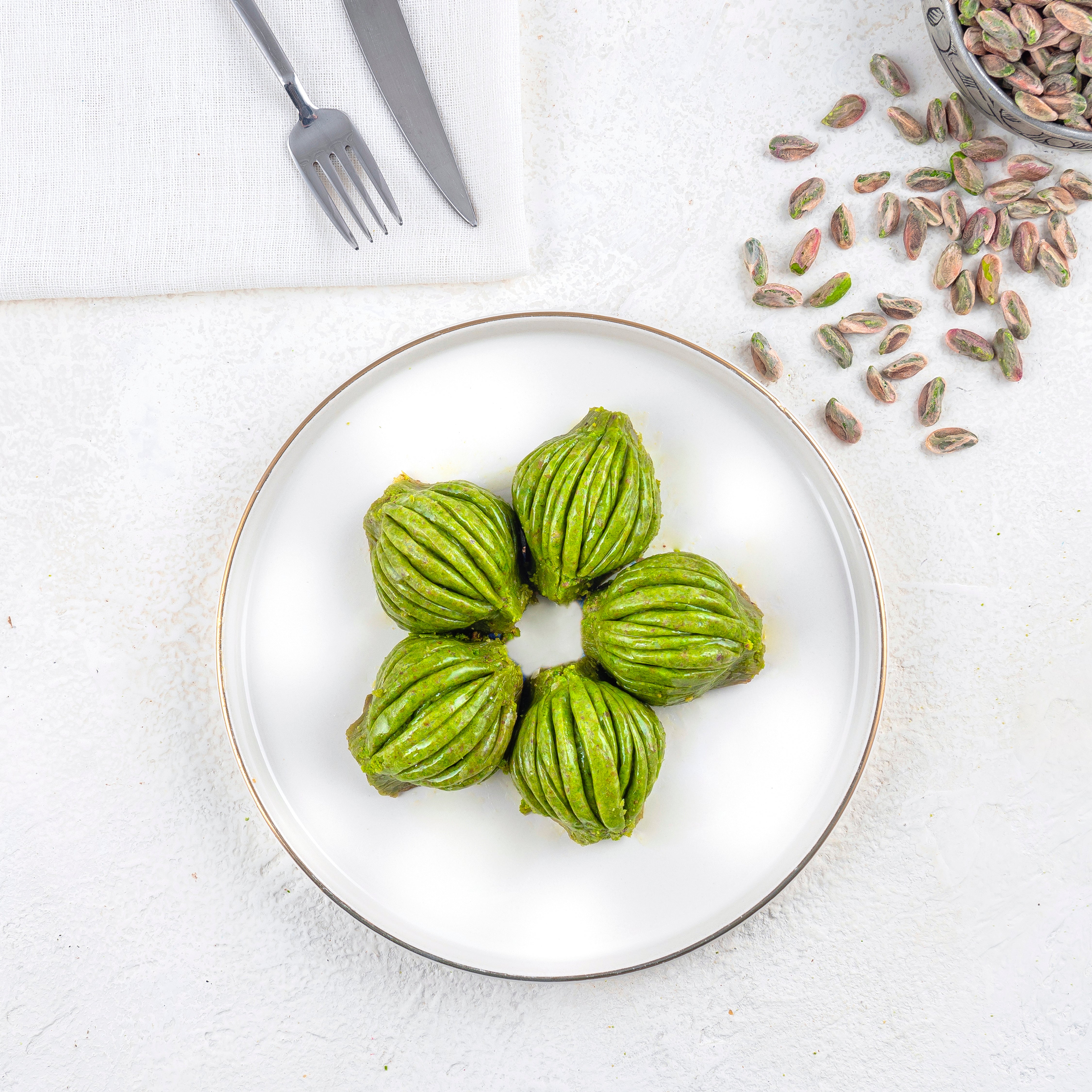 Yeşil Midye Baklava